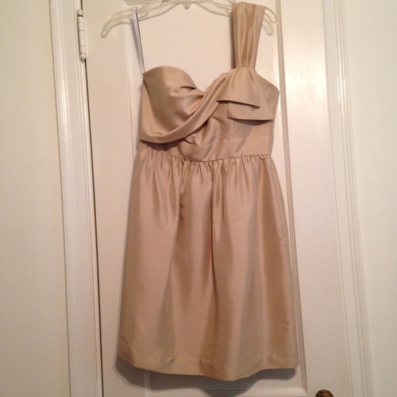 Jenny Yoo Dresses & Skirts - Jenny Yoo Champagne Silk Bridesmaid dress